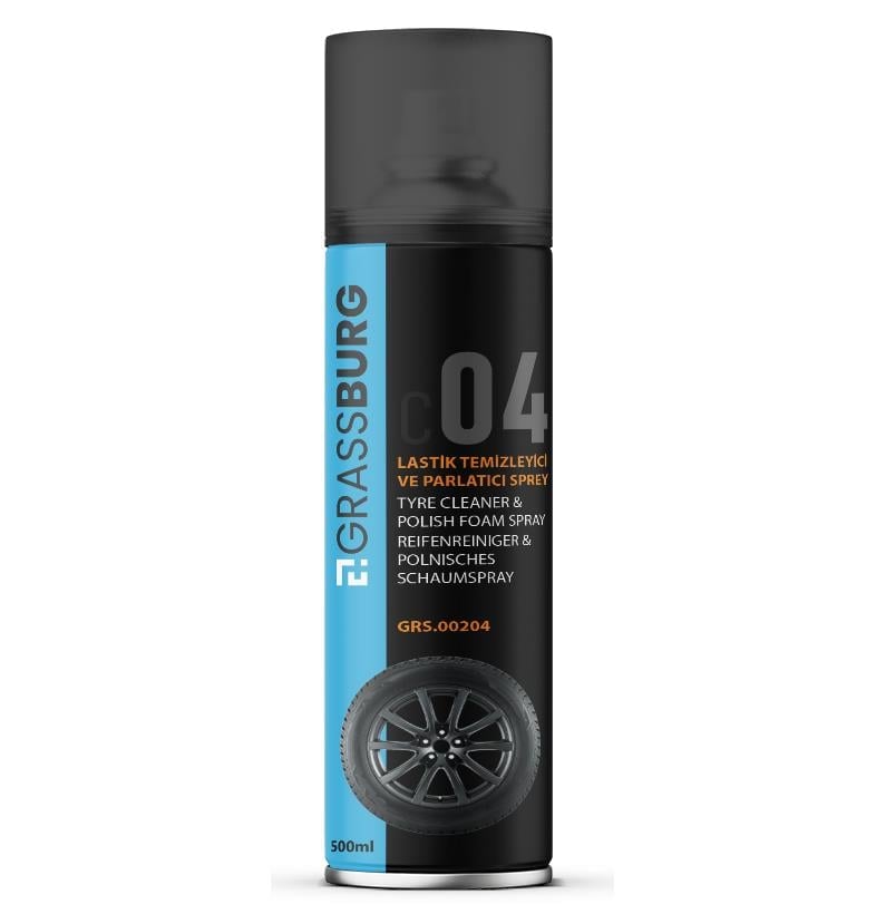  Lastik Temizleyici ve Parlatıcı Sprey 500 ml