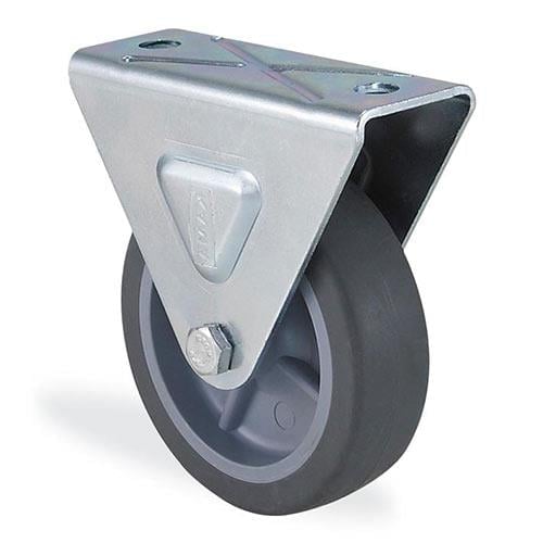 Kama / 1707 MTB 050 / 50 mm Çaplı Sabit Maşalı Moblen Kasnak Üzeri Termoelastik Kaplı Burçlu Döner Teker