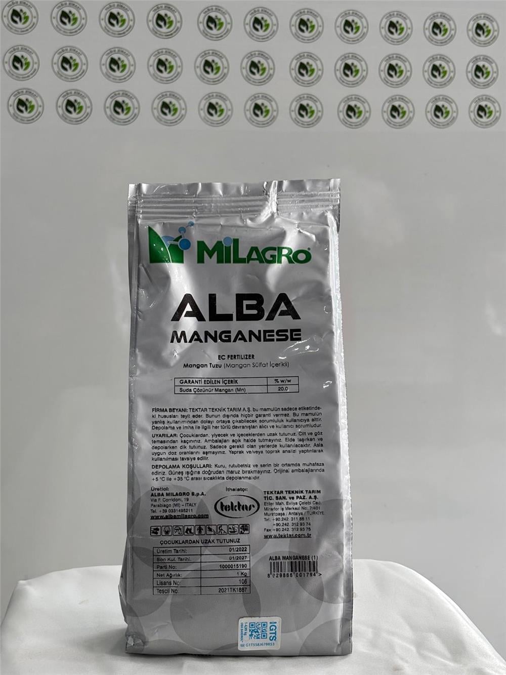 ALBA MANGANESE - 1,00 Kg  - (Paket Tip: Torba)