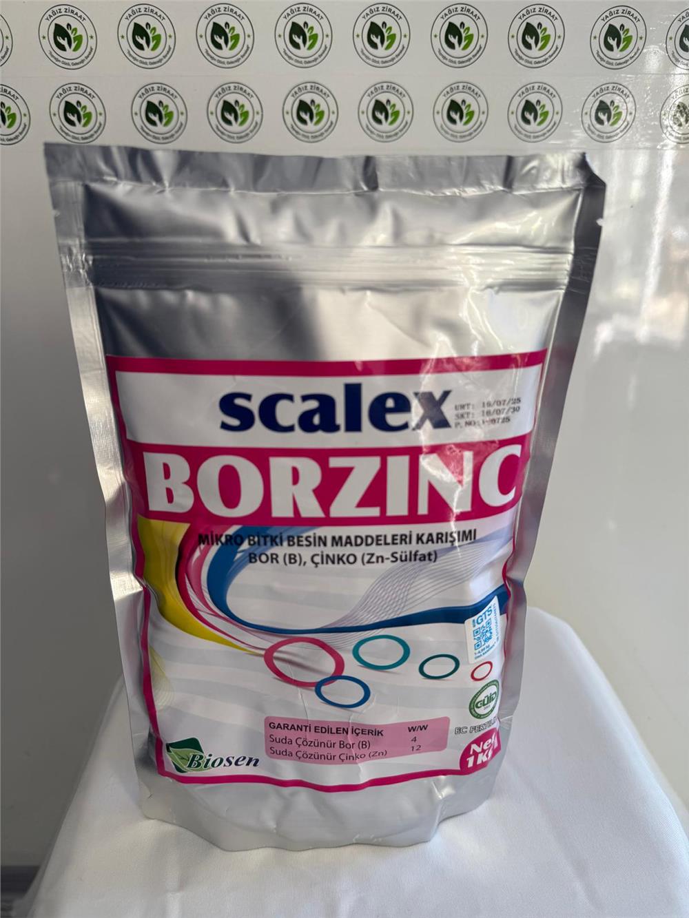SCALEX BORZINC - 1 Kg (Tescil No: 17415) - (Paket Tip: Torba)