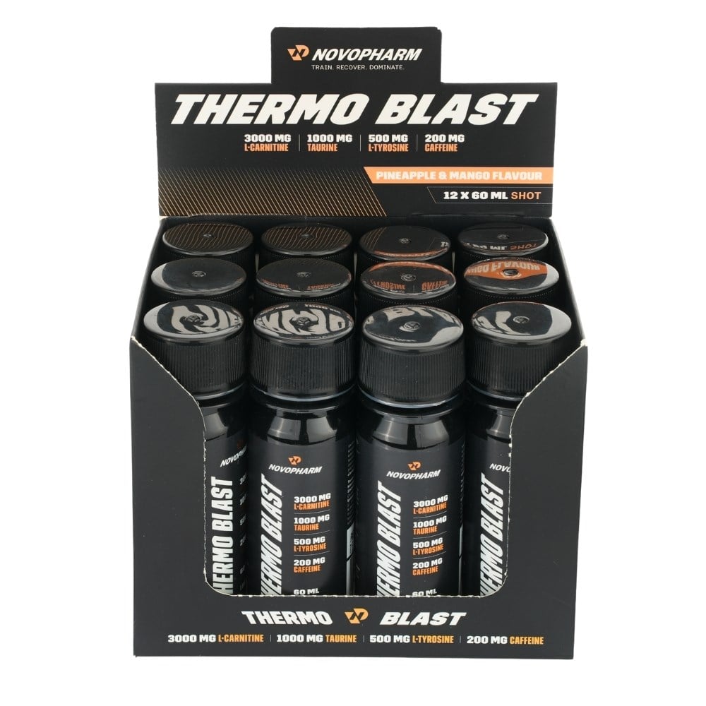 Novopharm Thermo Blast L-Carnitine 60 mlx12 Shot