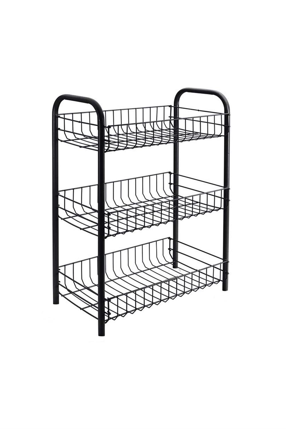 3 Katlı Metal Raf (Tapalı) 
