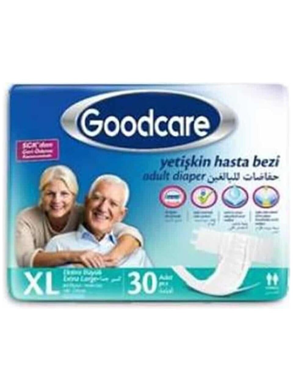  Goodcare Belbantlı Yetişkin Hasta Bezi Xlarge (Ekstra Büyük) Boy - 120 Adet