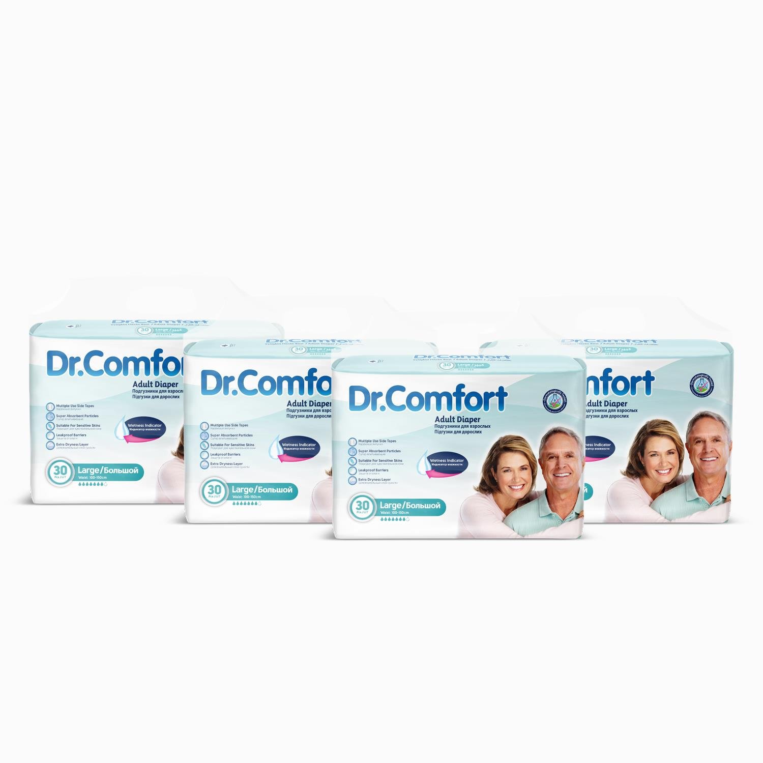 Dr.Comfort Belbantlı Yetişkin Hasta Bezi large (Büyük) Boy - 120 Adet