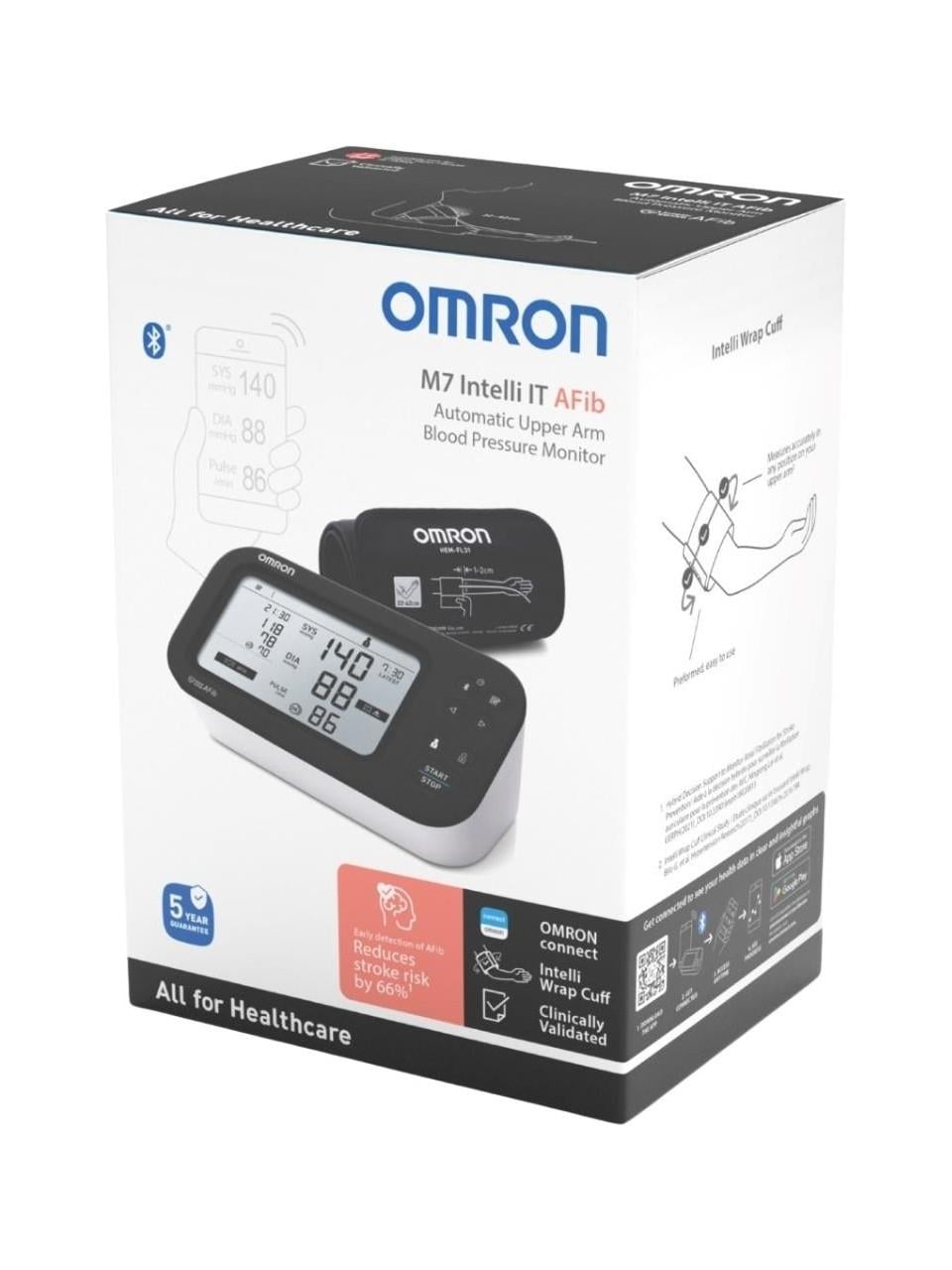 Omron M7 İntelli AFİB Koldan Ölçer Tansiyon Aleti Hafızalı