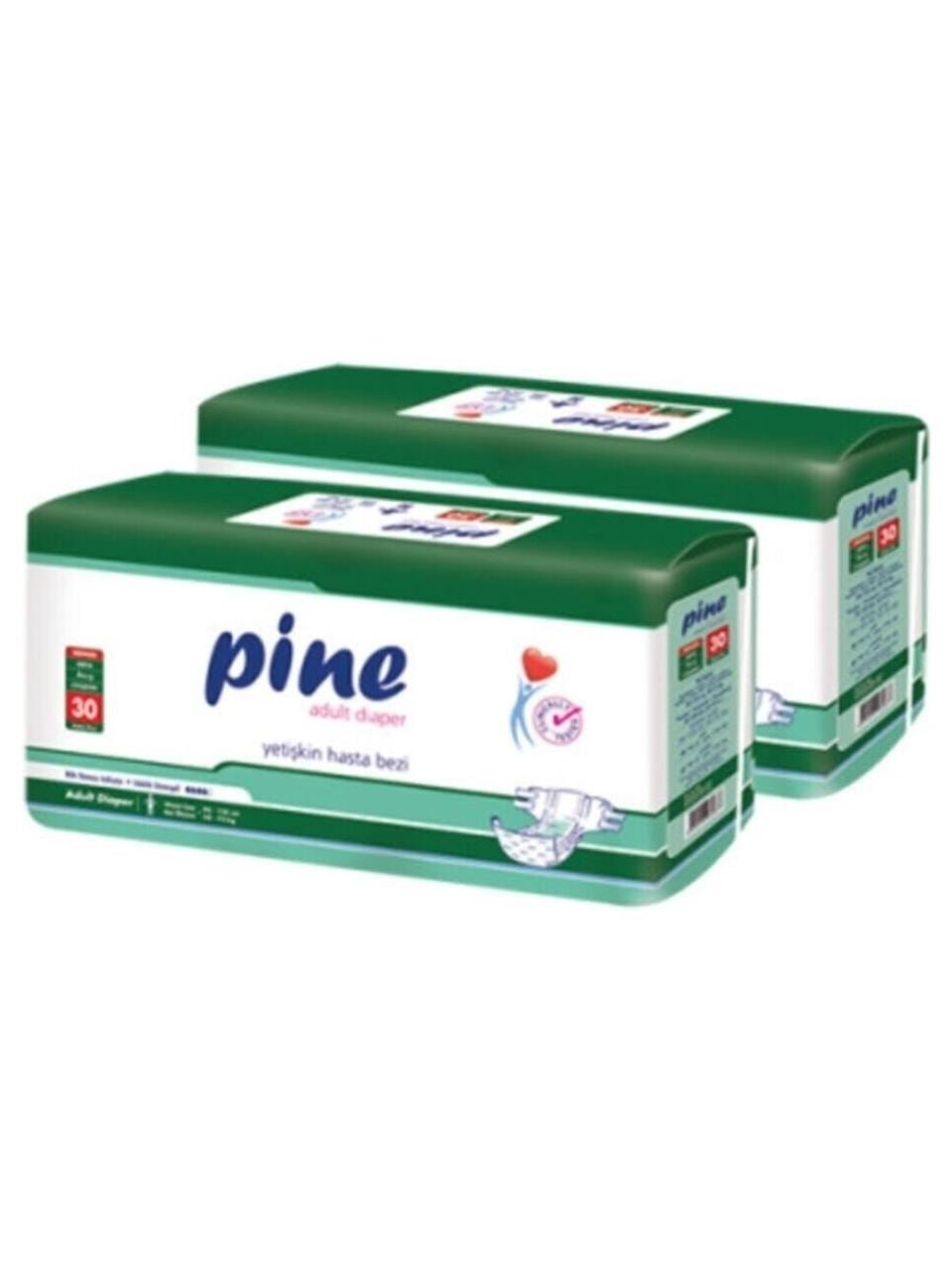 Pine Belbantlı Yetişkin Hasta Bezi Medium (Orta) Boy - 120 Adet 