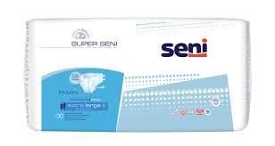 Seni Süper Belbantlı Yetişkin Hasta Bezi Xlarge (Ekstra Büyük) Boy - 120 Adet 