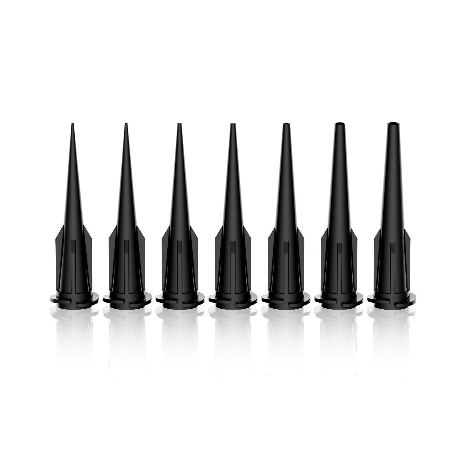 APK4.003.14G - ANTİSTATİK PLASTİK KONİK İĞNE ( 14 -G )SİYAH