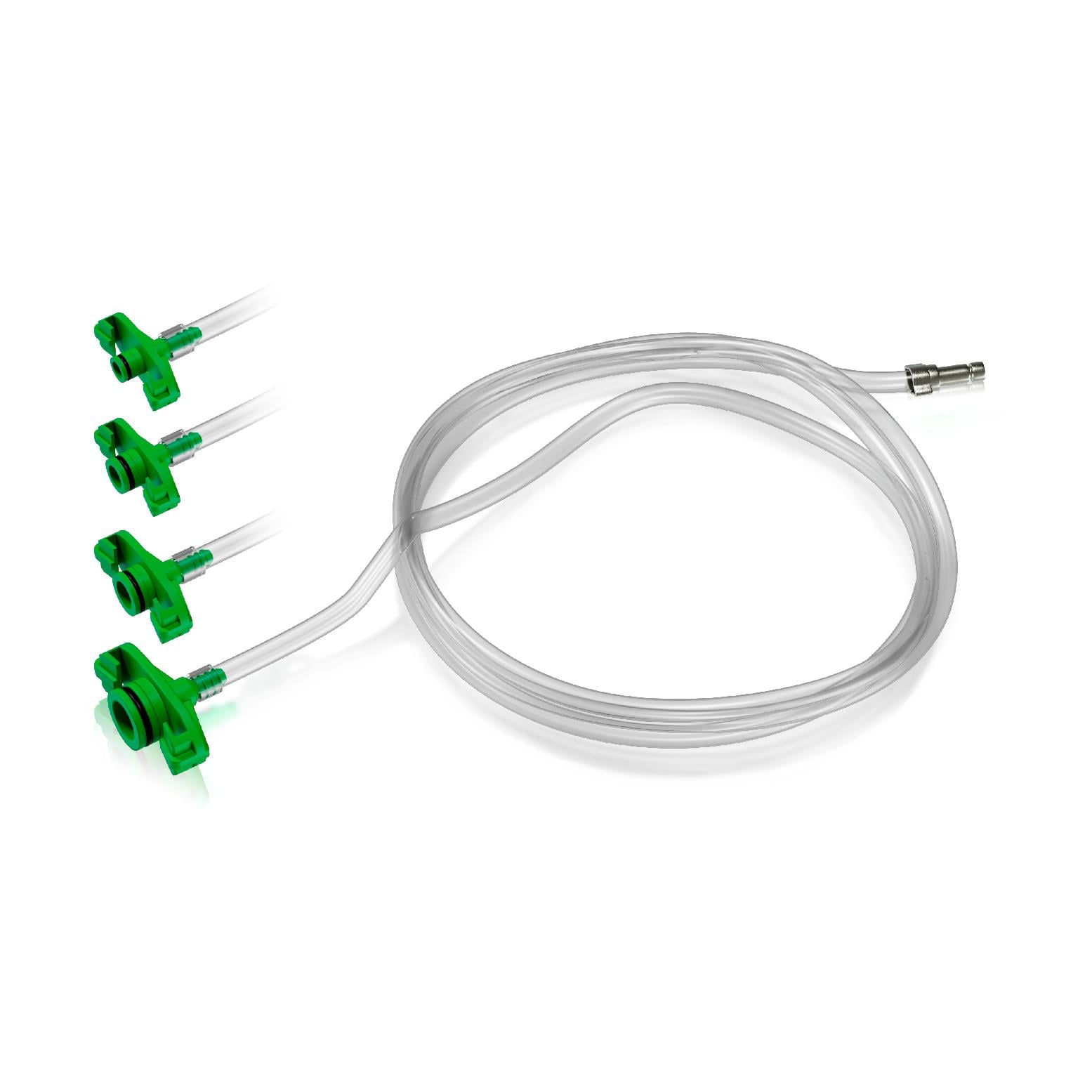 SA 03-6Y - ŞIRINGA ADAPTÖRÜ Ø6 - 3cc - METAL - YEŞİL