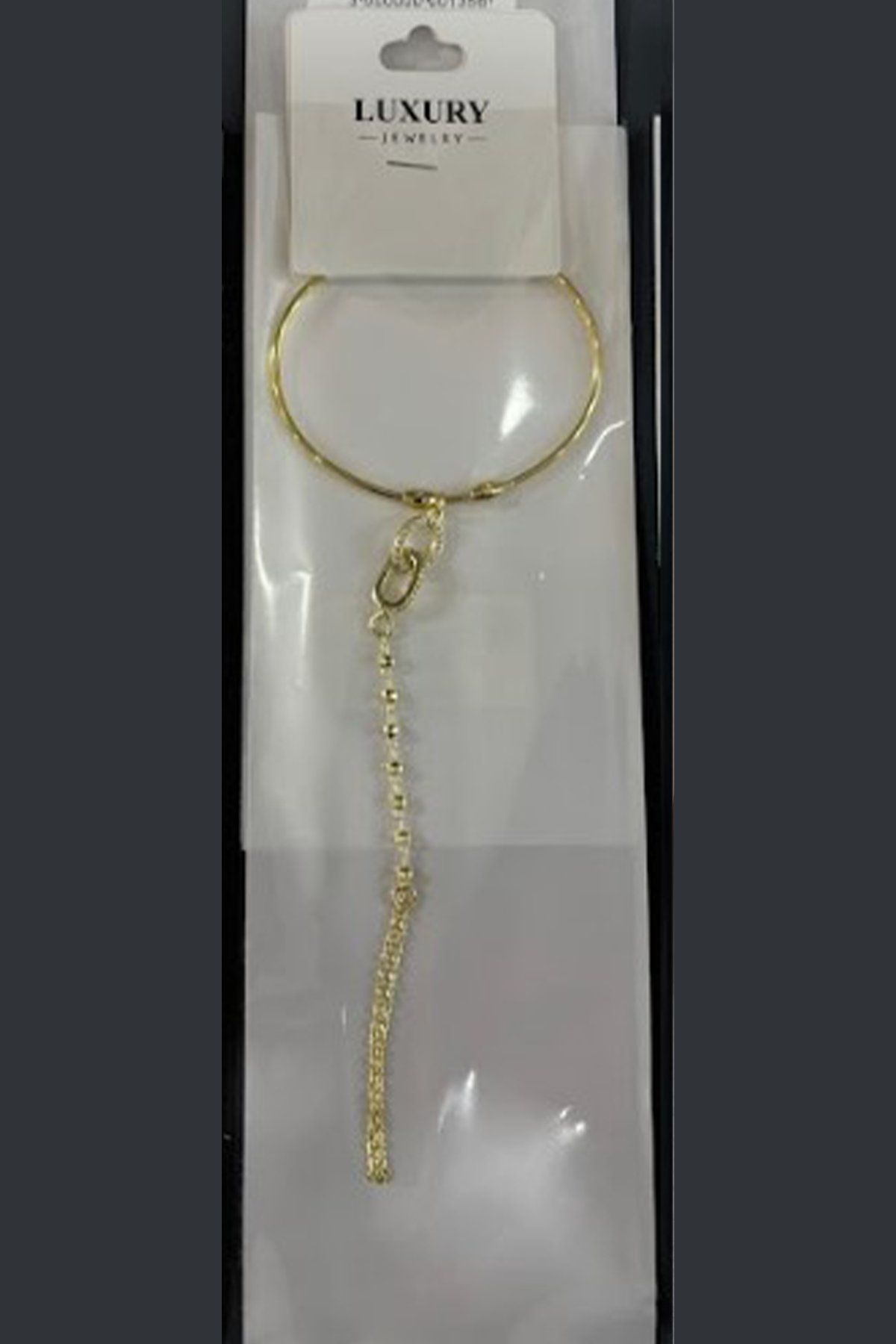 Lüks Model Top Zincir Sallantılı Altın Renk Toptan Şahmeran