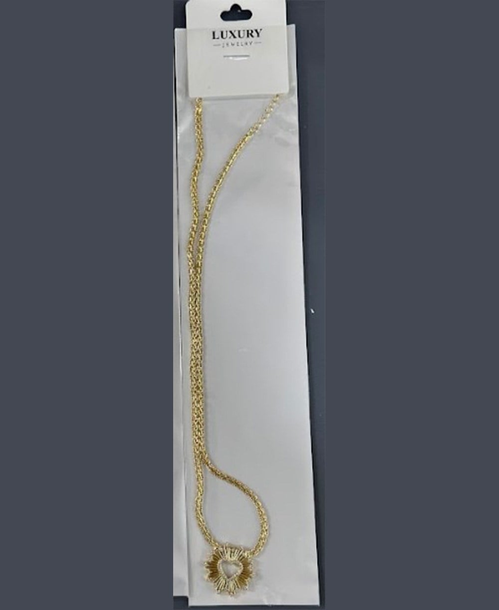 Toptan Paslanmaz Çelik Baget Zirkon Taşlı Minimalist Tasarım Kolye