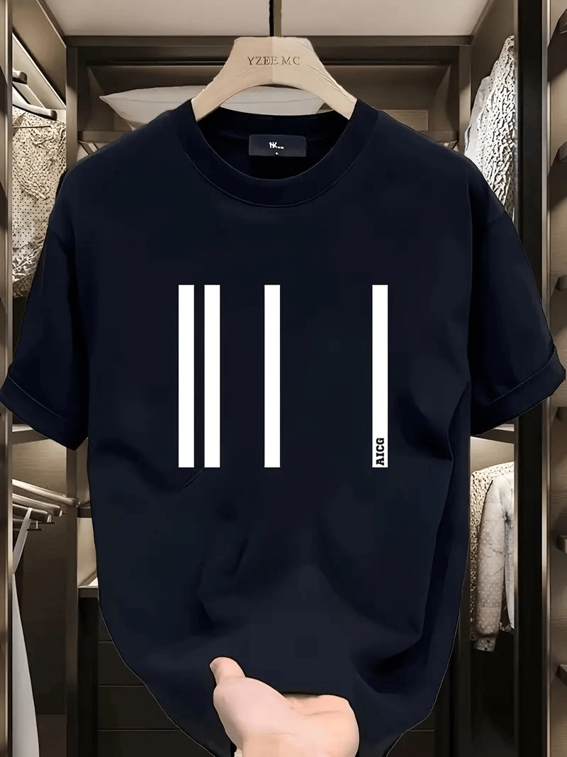 Kadın Kısa Kol Yazlık Tişört Bisiklet Yaka Baskılı Oversize T-Shirt - Siyah