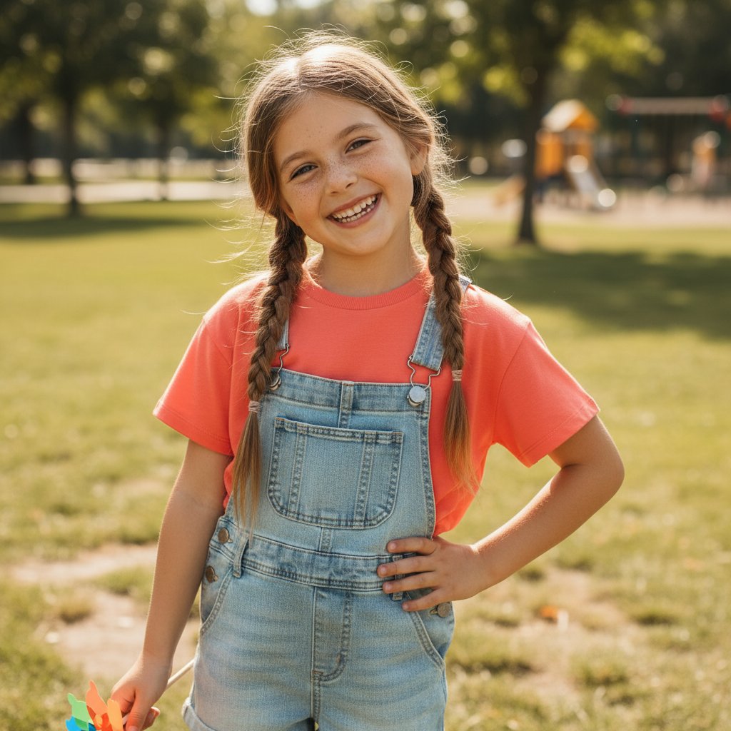 Çocuk Beli Lastikli Crop Tshirt CB1020