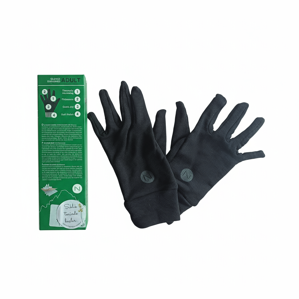 Çocuk Siyah Renk Eldiven CB1109