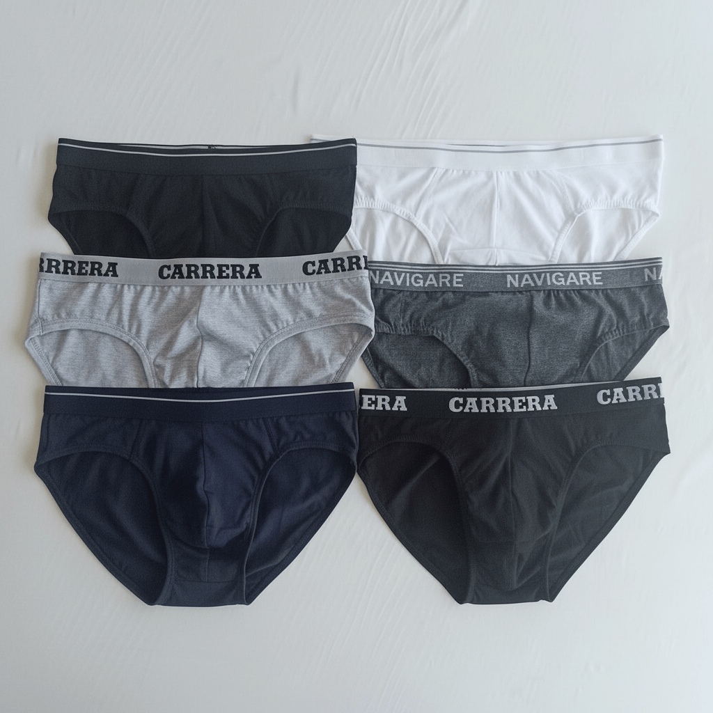 Erkek Genç Çocuk 6'lı Paket Karma Slip BB2748