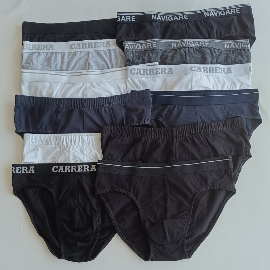 Erkek Genç Çocuk 6'lı Paket Karma Slip BB2748