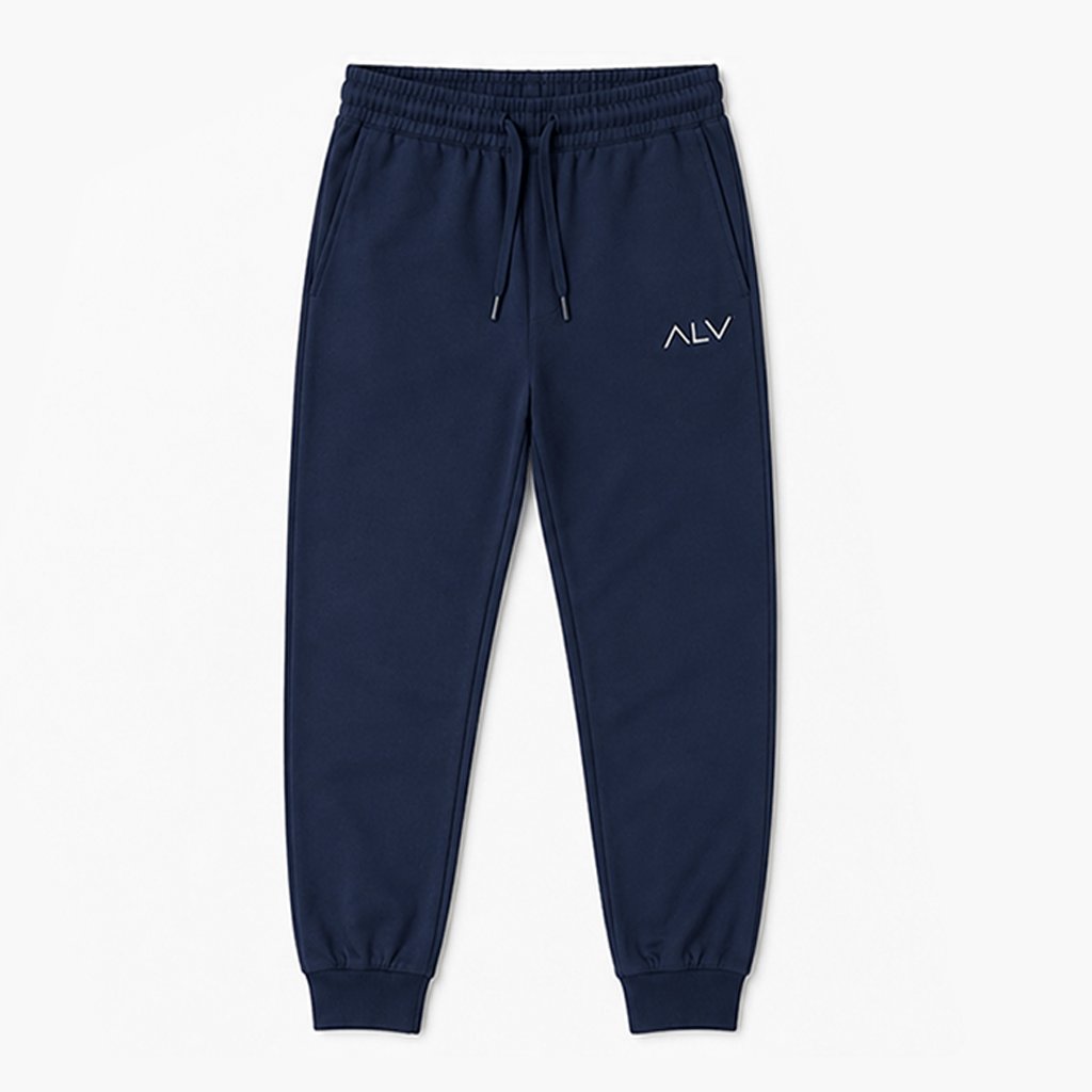 Erkek Pamuklu Bohçalık Ve Çeyizlik Gri Melanj - Lacivert Renk Pijama Takımı AL003 V2
