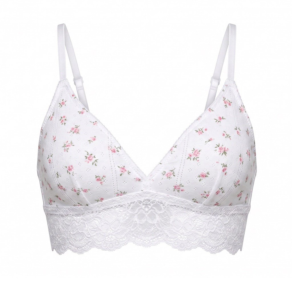 Kadın Giyim Likralı Kumaş Dantel Detaylı Bralet BB2763