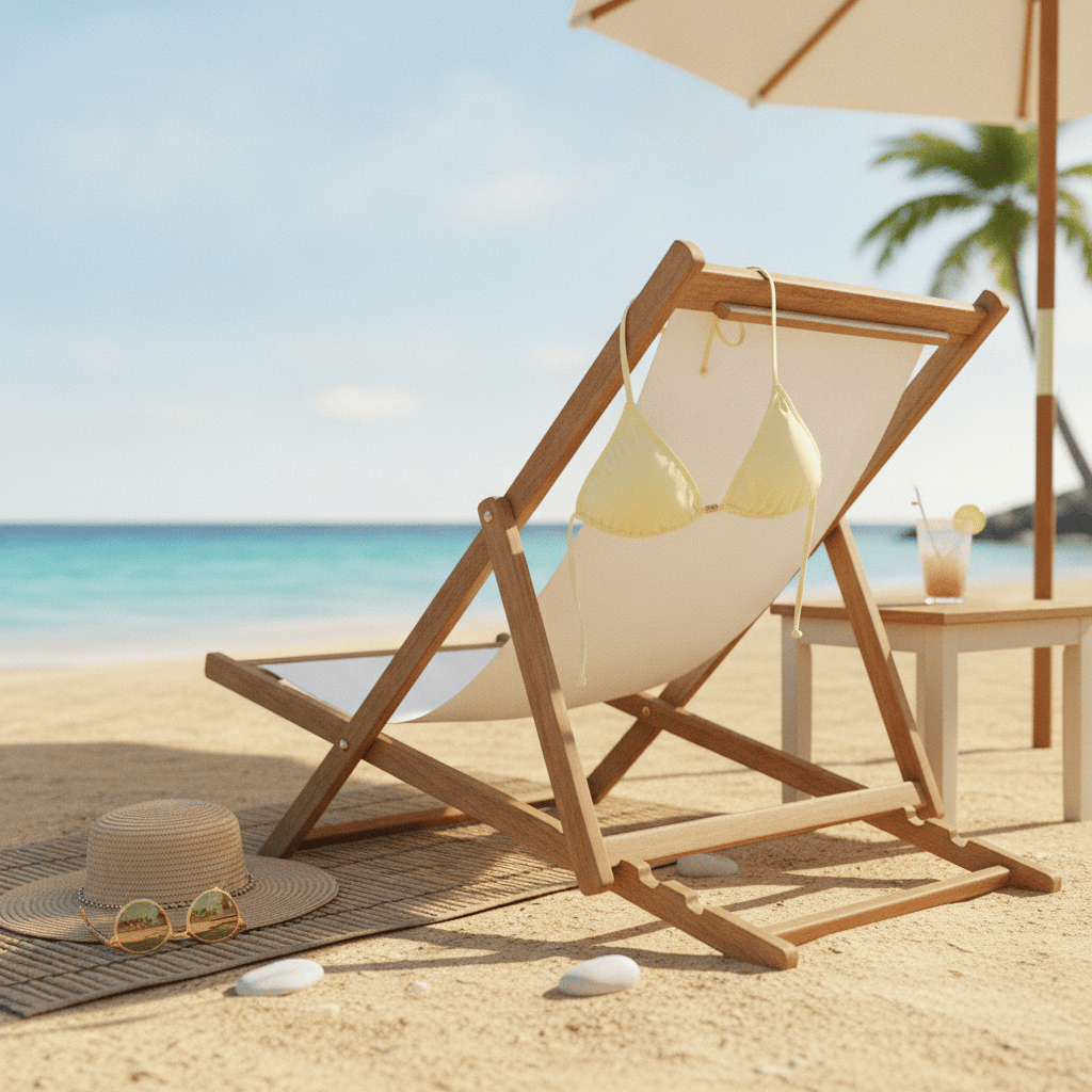 Kadın Plaj Giyim Sarı Renk Boyundan Bağlamalı Bikini Üst BB2625