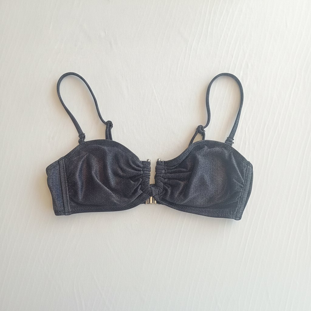 Kadın Plaj Giyim Siyah Renk Bikini Üst BB2520