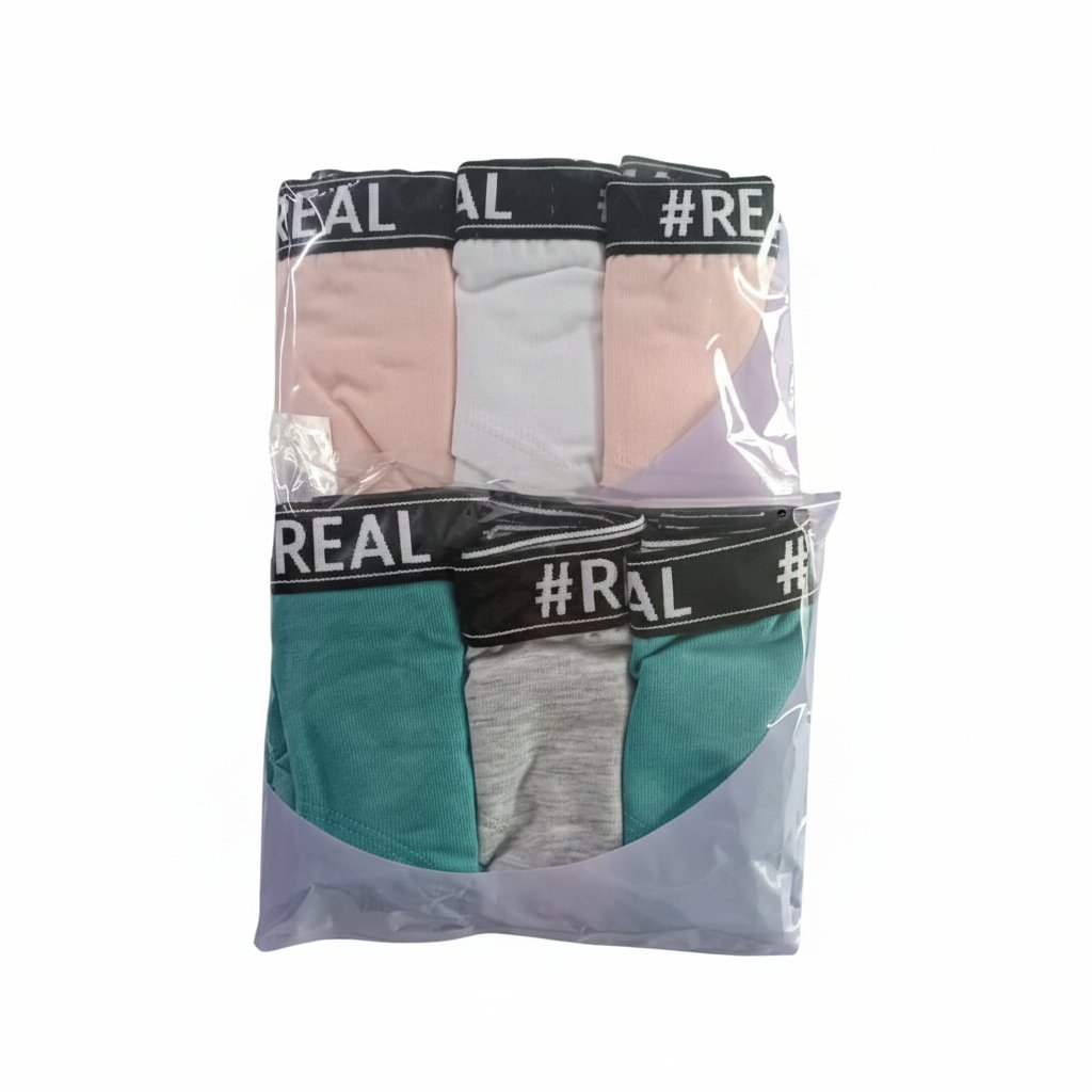 Kız Çocuk Hipster 3'lü Paket Külot BB2140