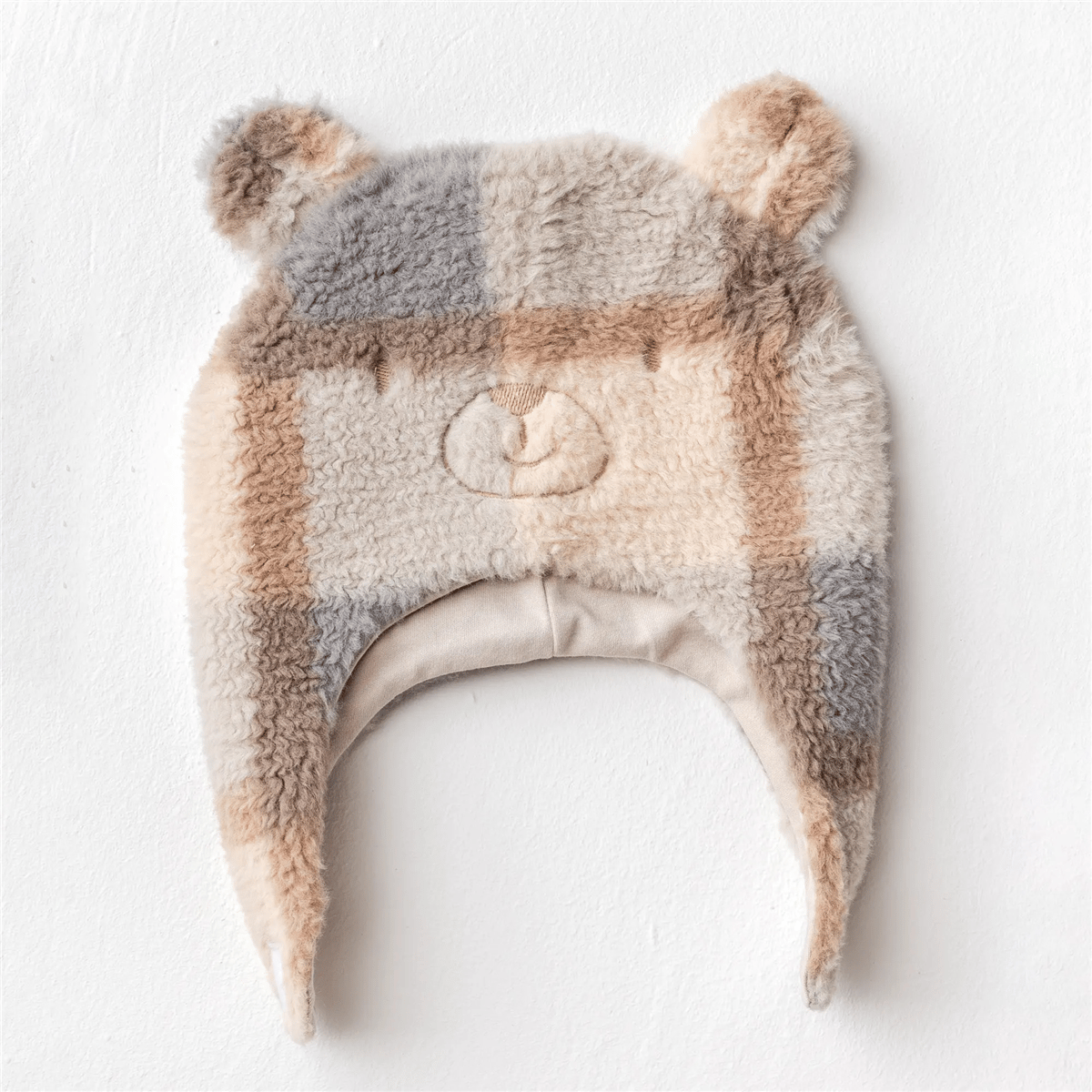 Andywawa Teddy Peluş Şapka Gri