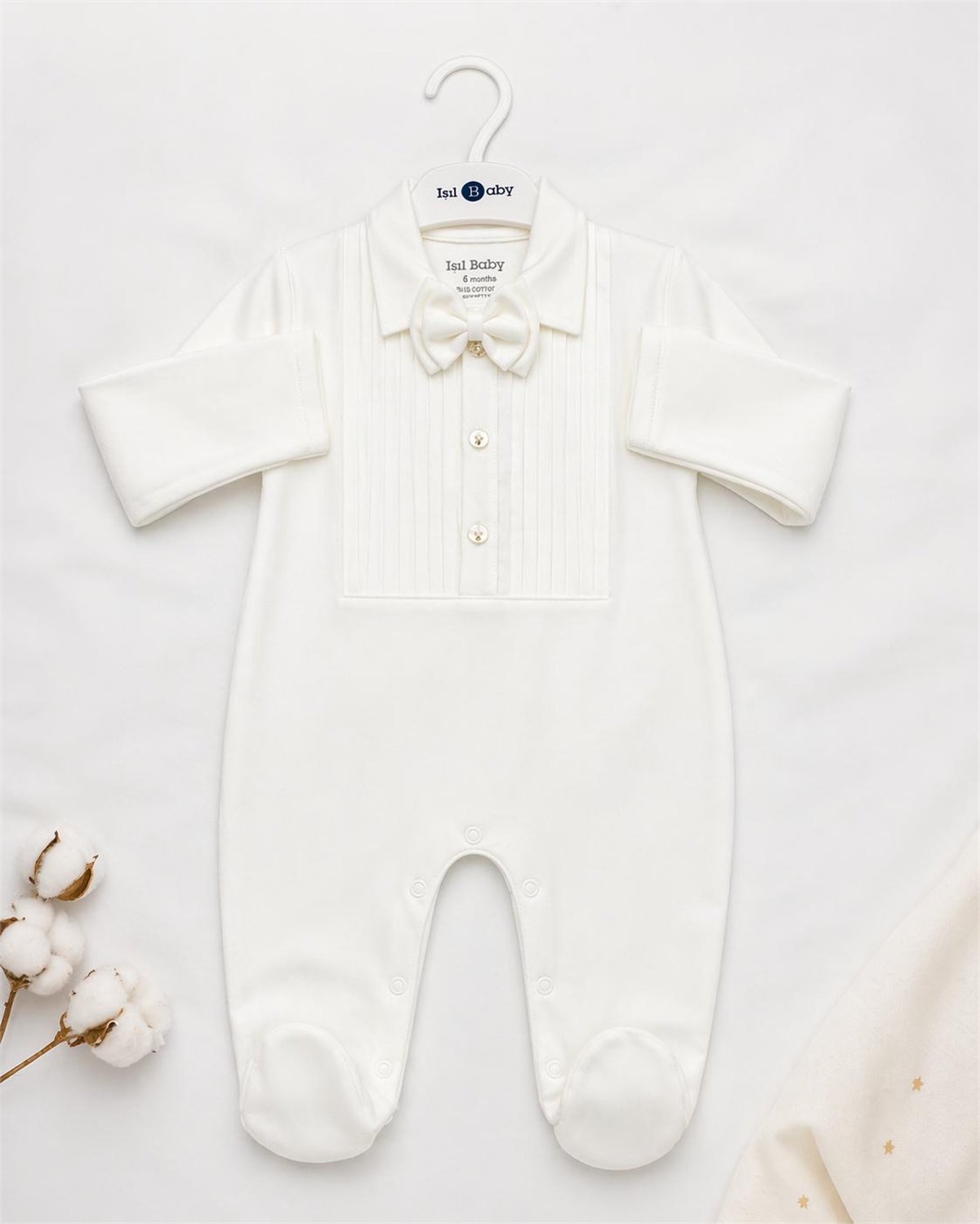 Işıl Baby Tulum Ekru