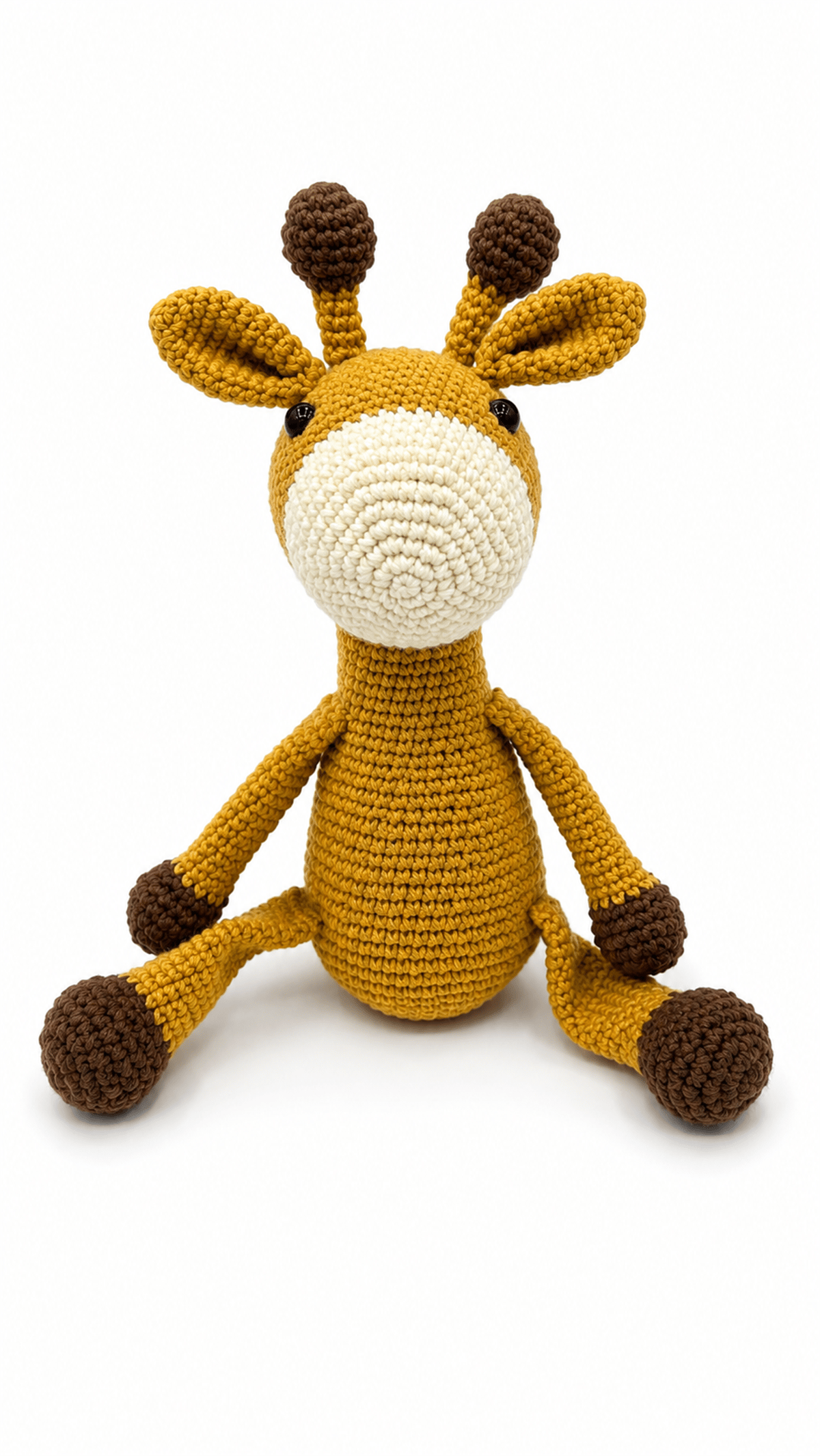 Yino Amigurumi Zürafa Hardal