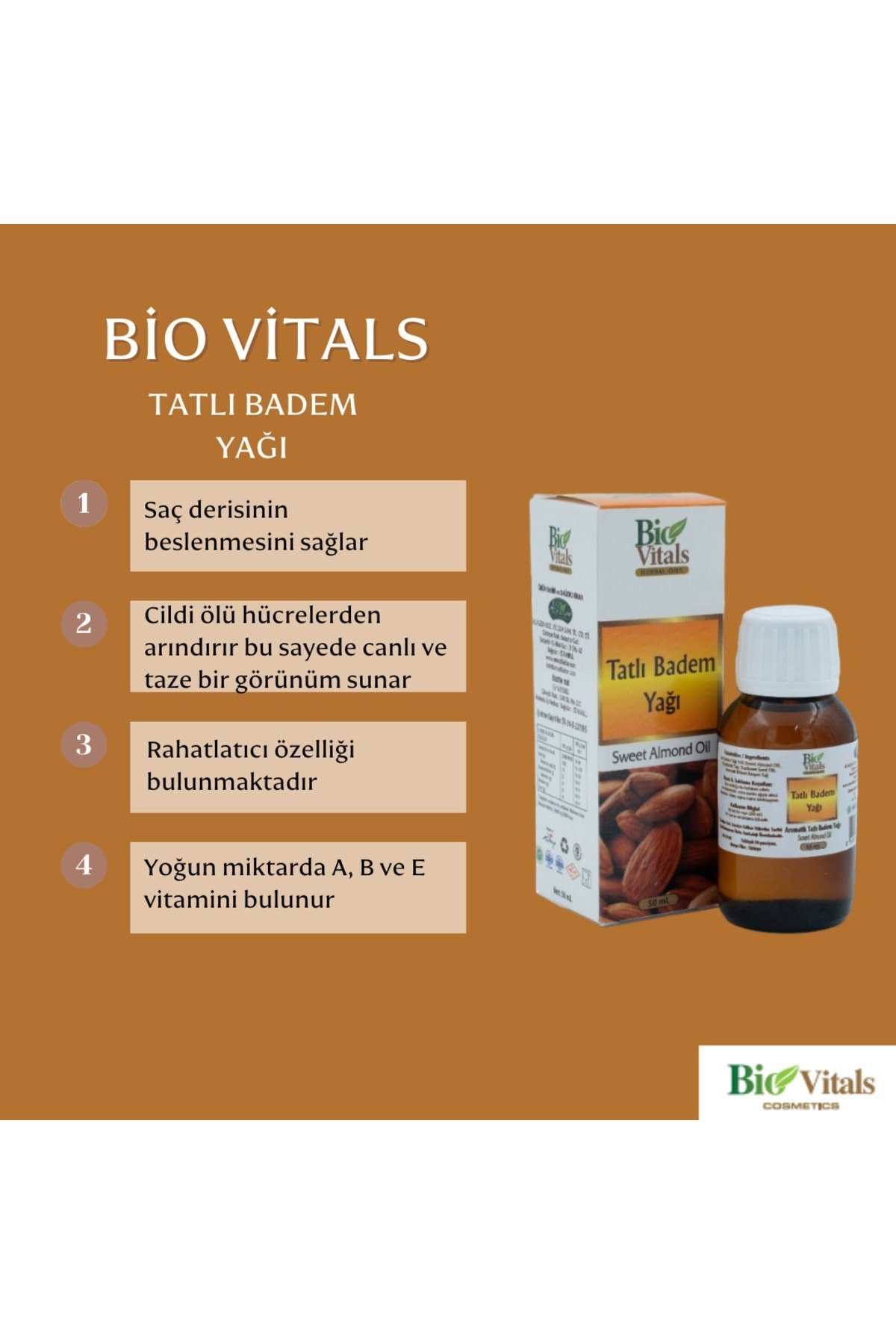 Bio Vitals Susam Yağı 50 Ml