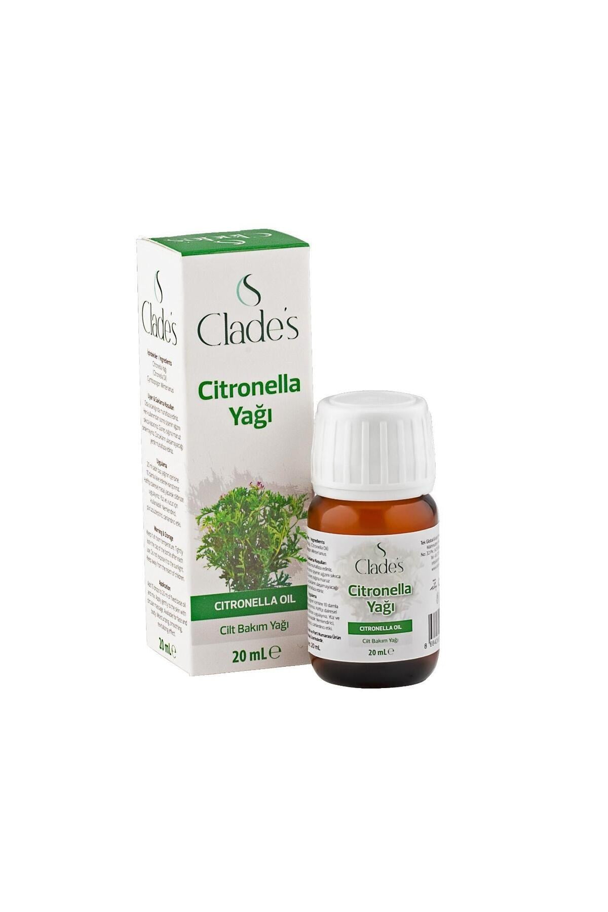 Clades Citronella Yağı 20 Ml