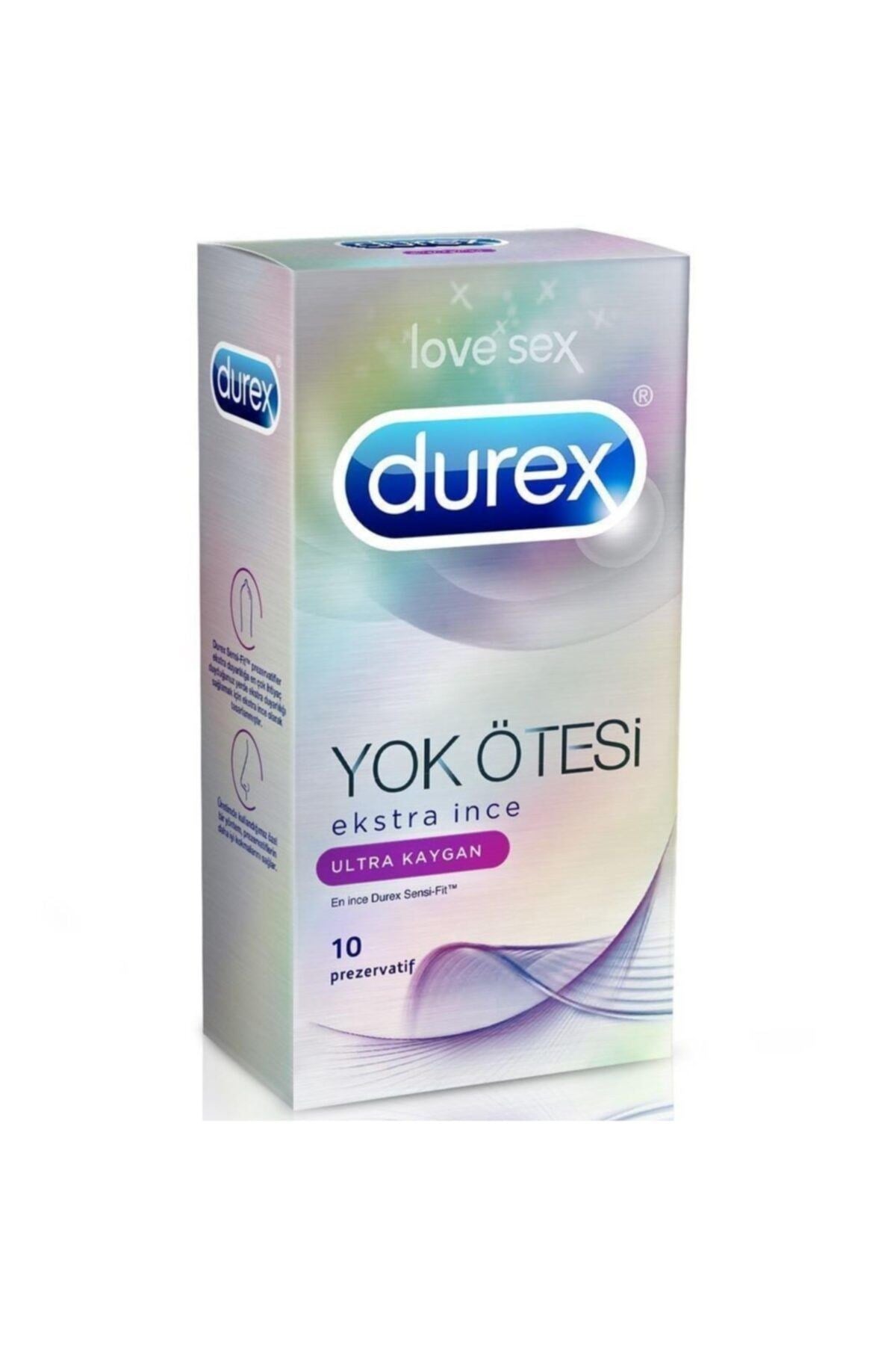 Durex Yok Ötesi Ultra Kaygan 10'lu Prezervatif