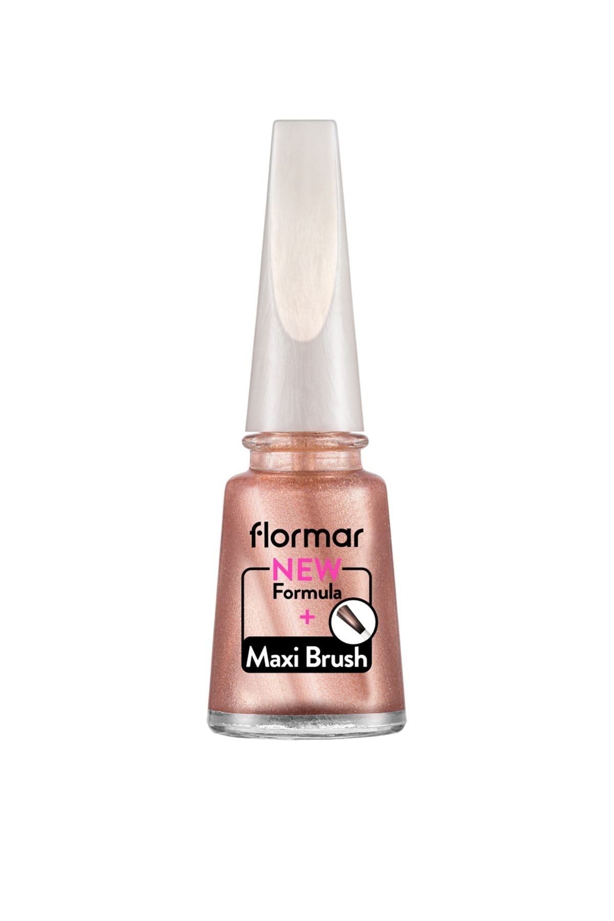 Flormar Sedefli Parlak Oje (KAHVE) - Pearly Nail Enamel - Pl375 Vetch Flower - 8682536035491