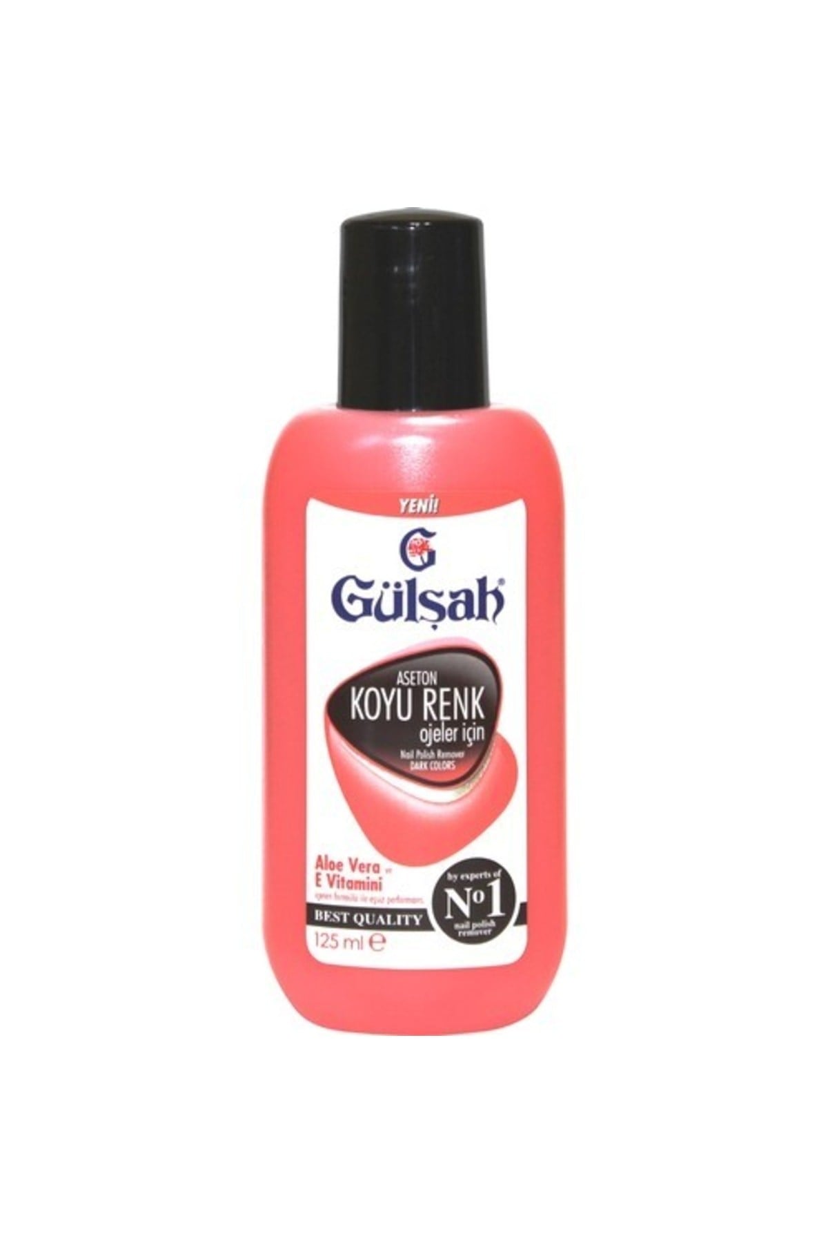 Gülşah Aseton Koyu Renk Ojeler Için Pembe 125ml