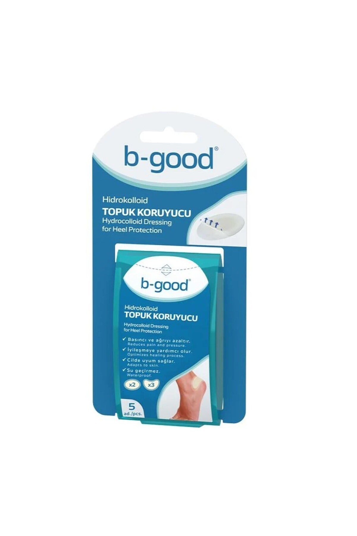 Hidrokoloid Topuk Bandı 5'li