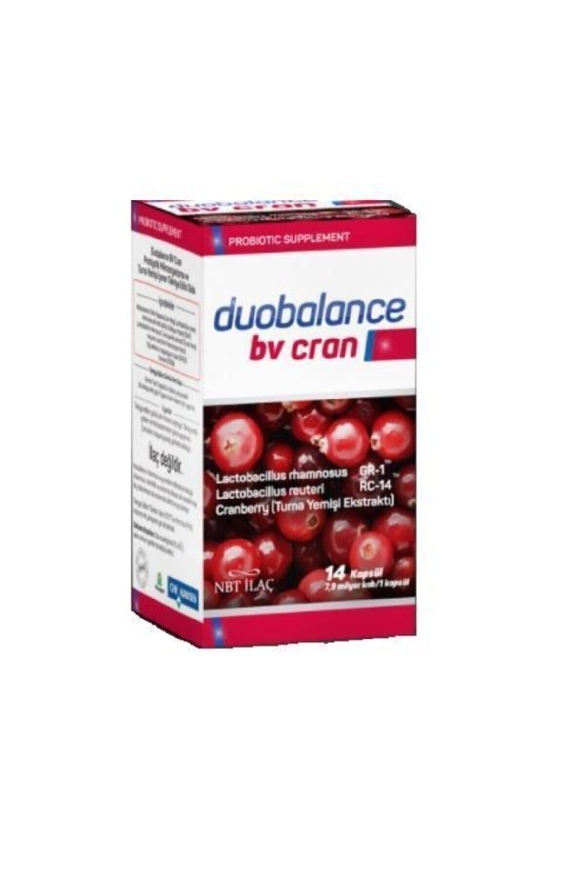 Nbt İlaç Nbt Life Duobalance Bv Cran 14 Kapsül