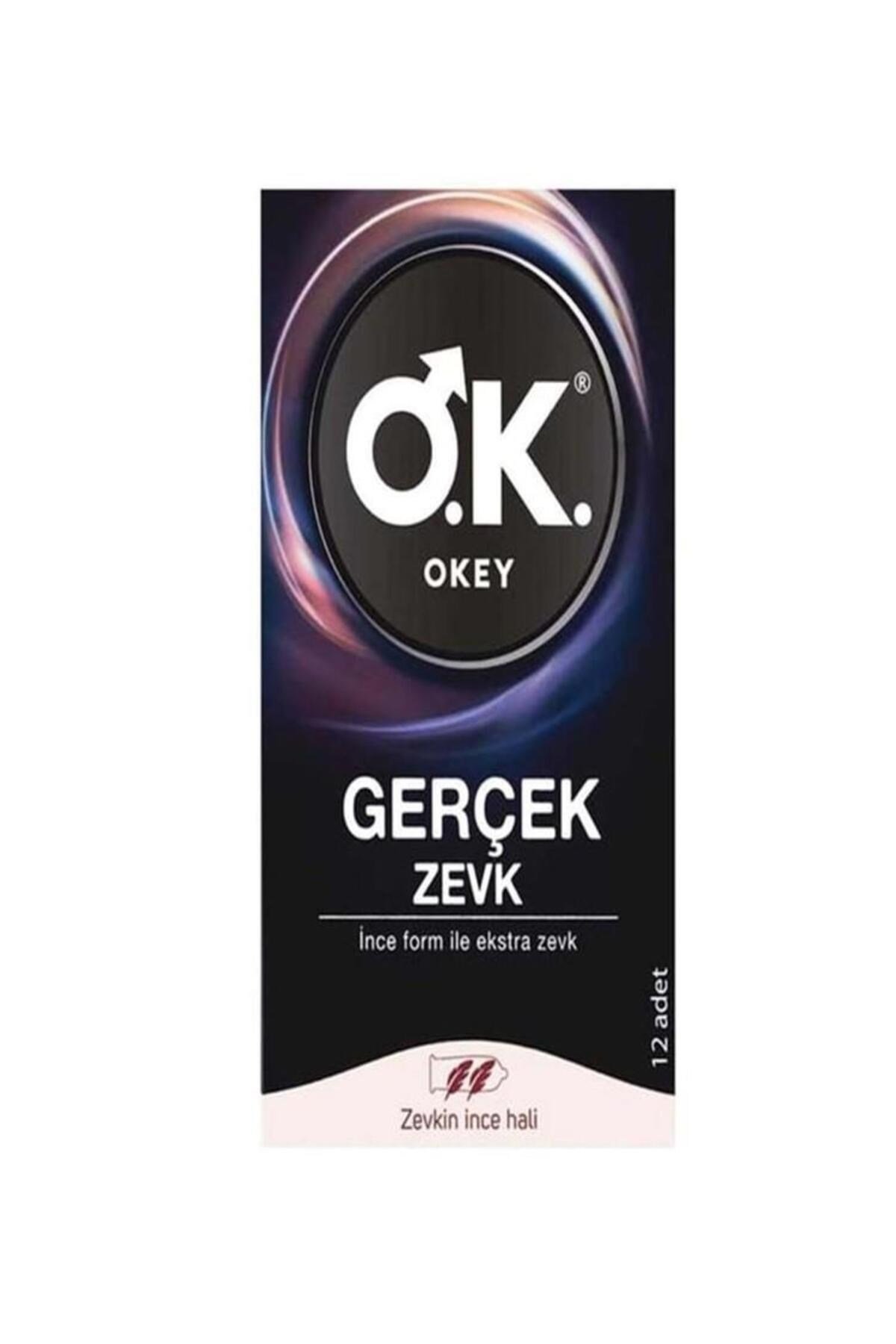 Okey Gerçek Zevk Prezervatif 12'li