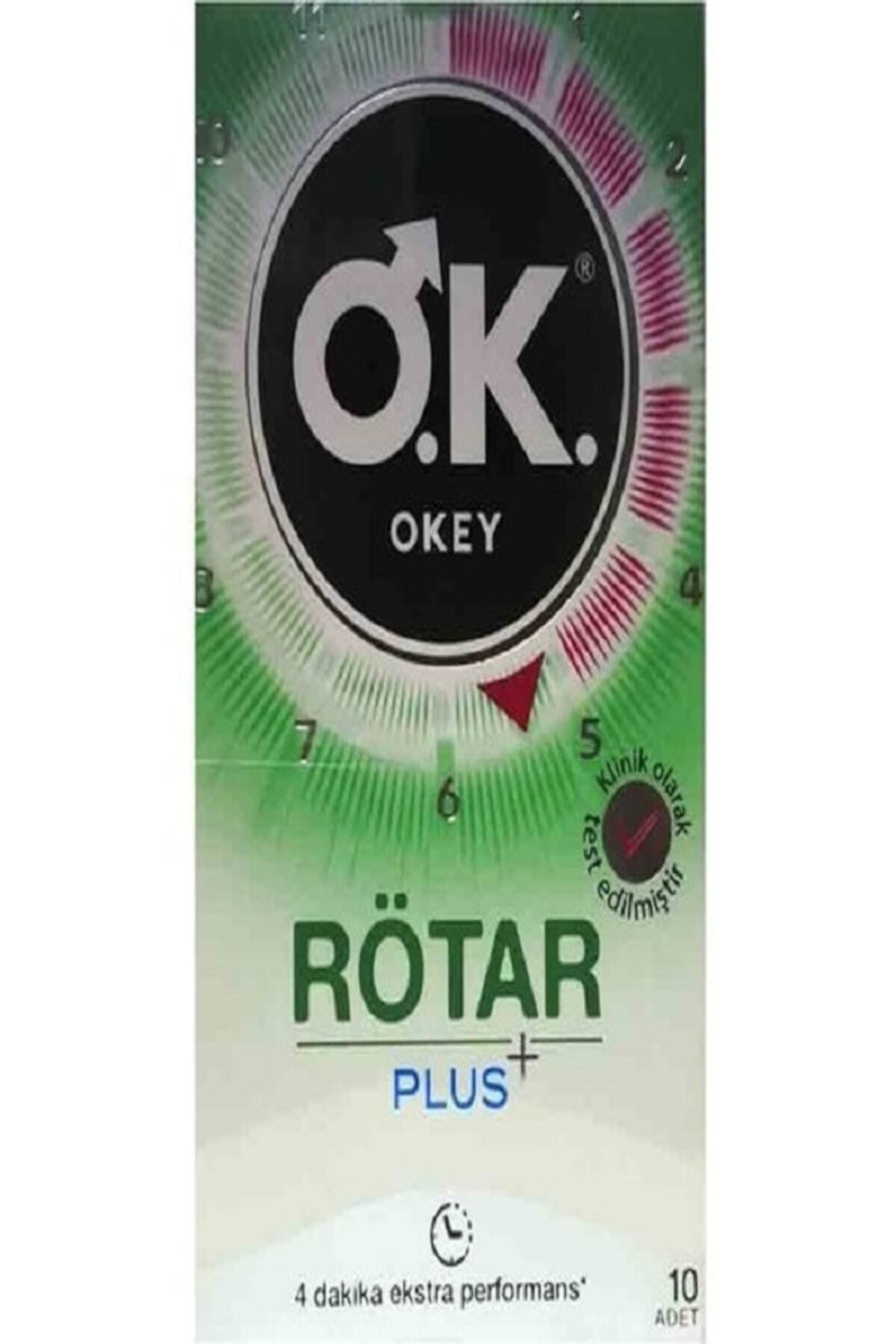 Okey Rötar Plus Prezervatif 10'lu