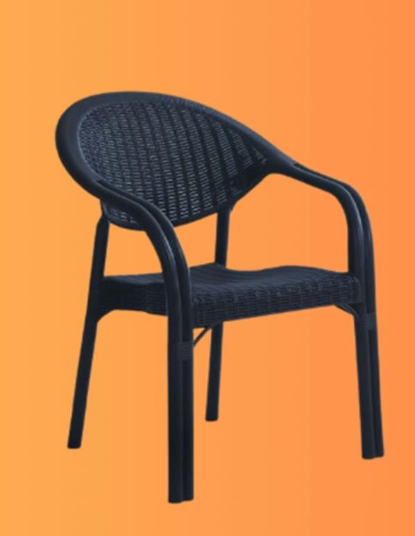 BAMBU RATTAN SANDALYE ÇİFT BORU