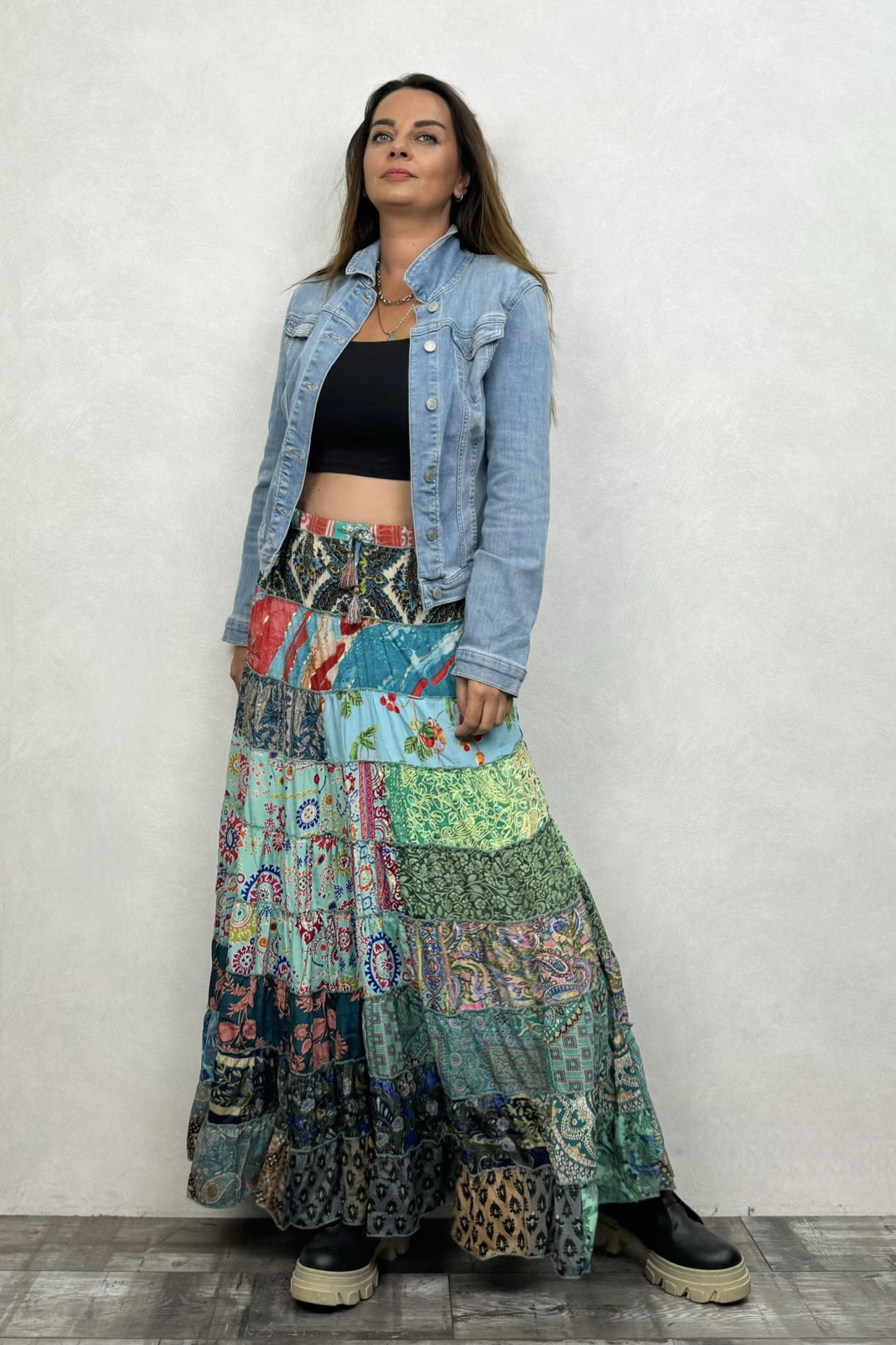 Gypsy Patch İpek Etek - Doce