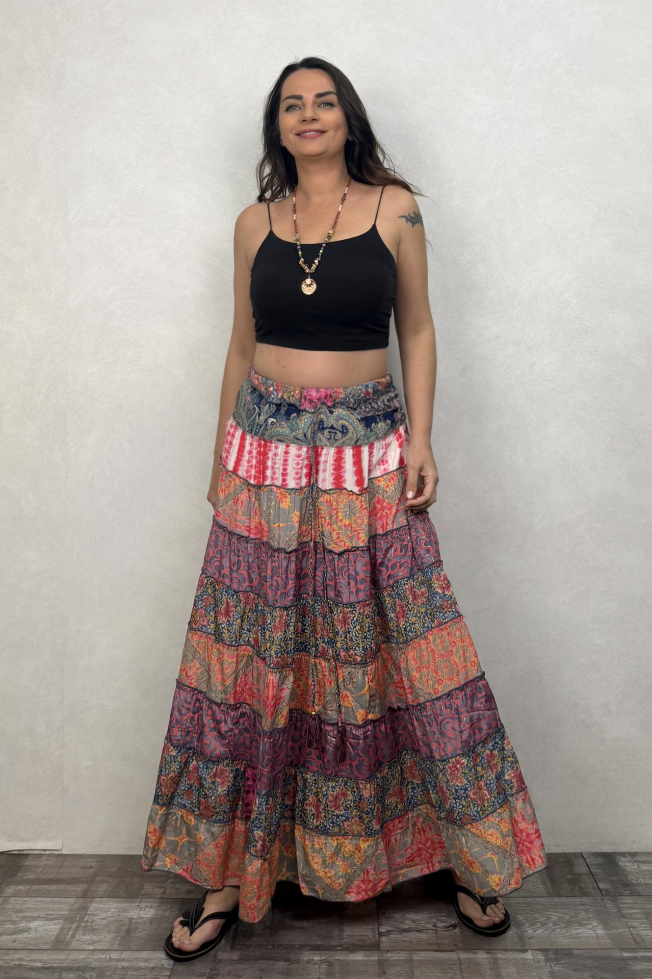 Gypsy Patch İpek Etek - Trece