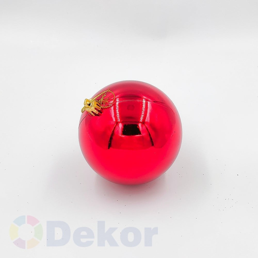 15 cm Yılbaşı Topu RED