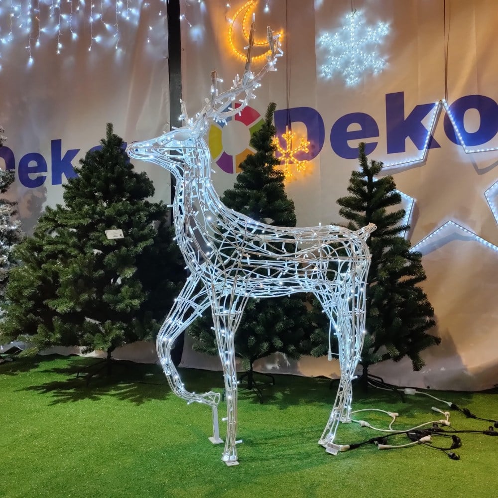 230 cm Beyaz Geyik