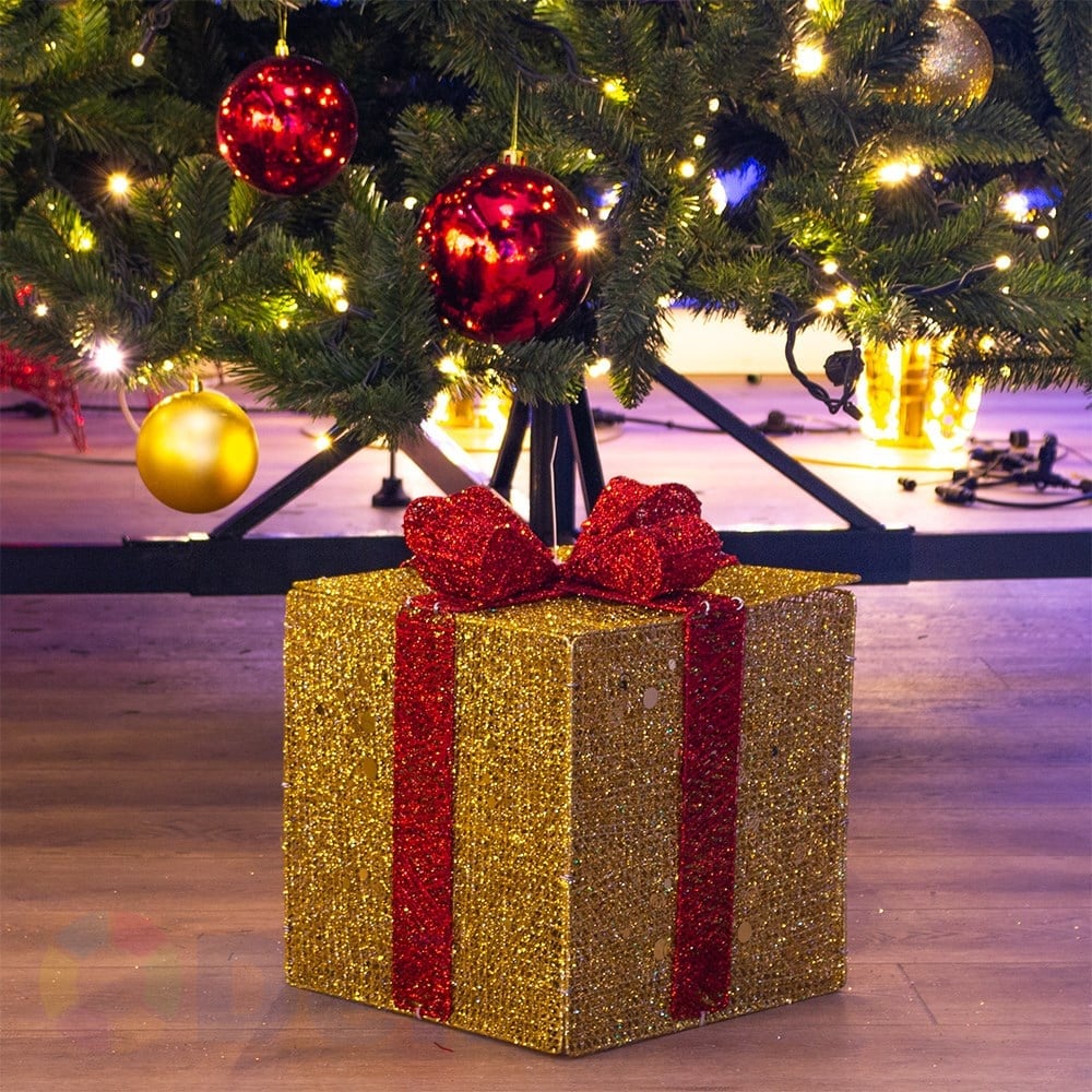 30 cm Gold Hediye Kutusu