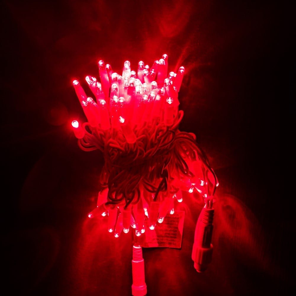 5 metre Eklenebilir İP Led Kırmızı Beyaz Flaşlı 50L-1