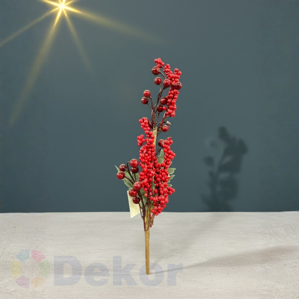 Çiçek Dalı Kırmızı ZYZQZ-23108-2