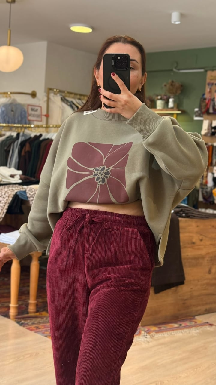 Haki Sweatshirt