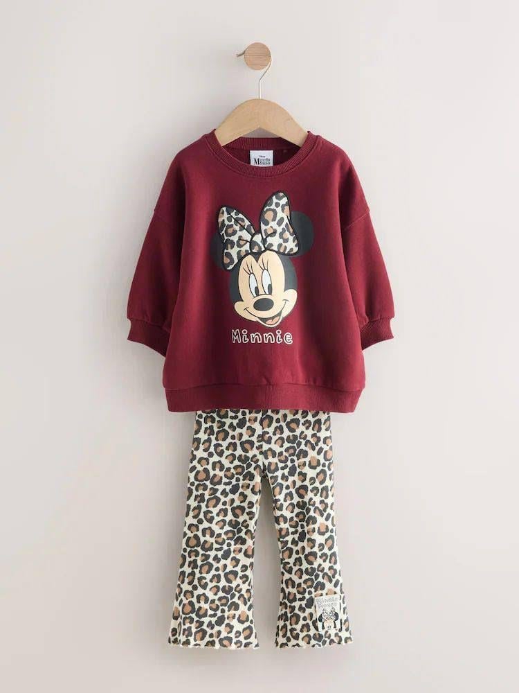 Bordo Leopar Minnie Takım