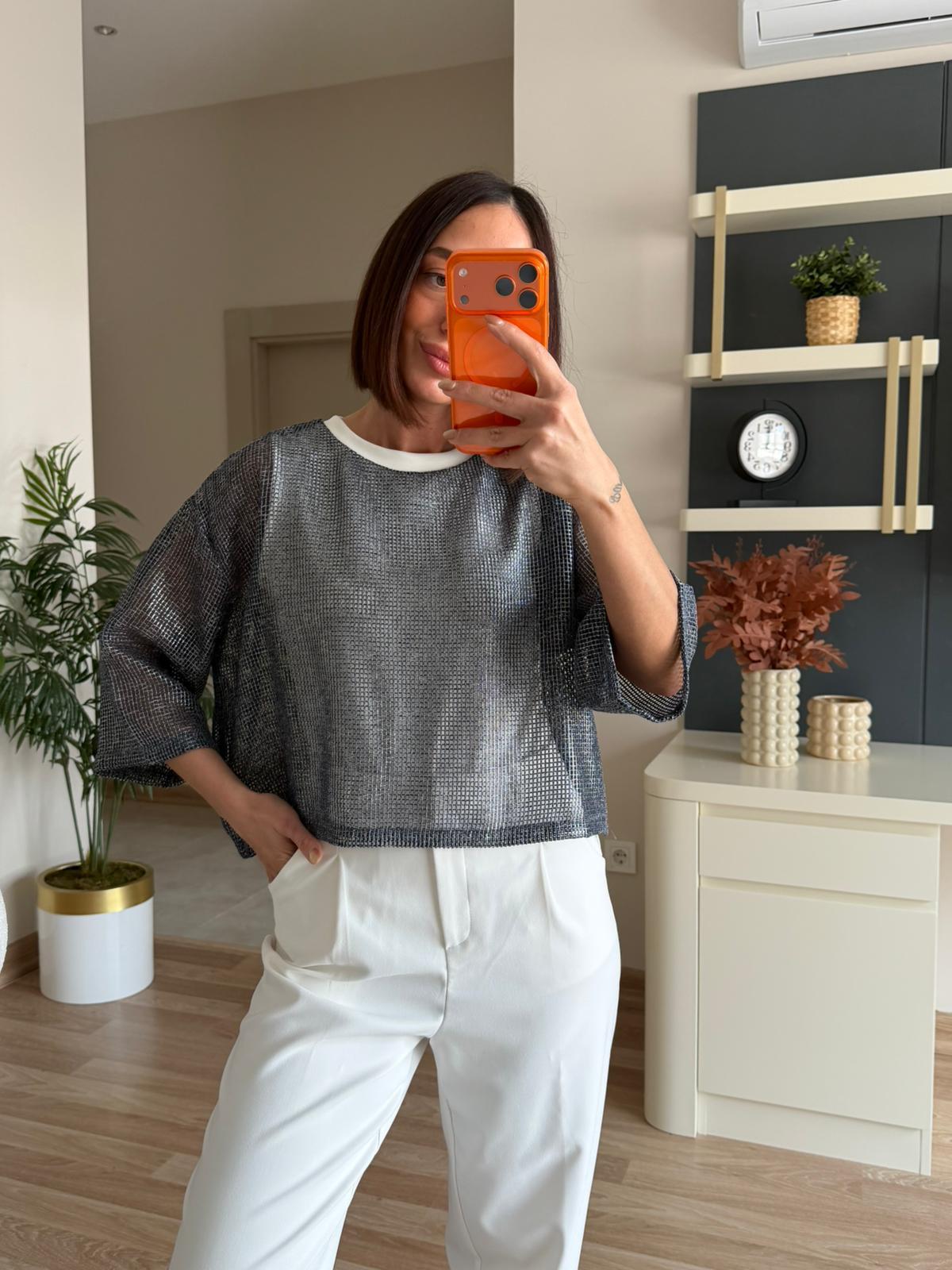Lacivert File Detaylı Body