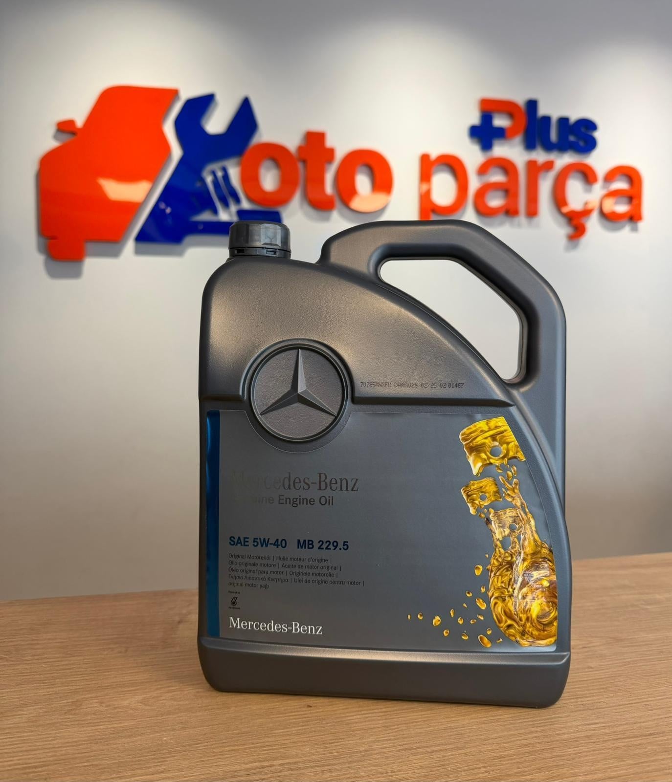 MERCEDES SAE 5W40 MOTOR YAĞI MB 2 29.5