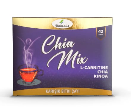 BAHÇEİÇİ CHIA MIX KARIŞIK BİTKİ ÇAYI 42 ADET